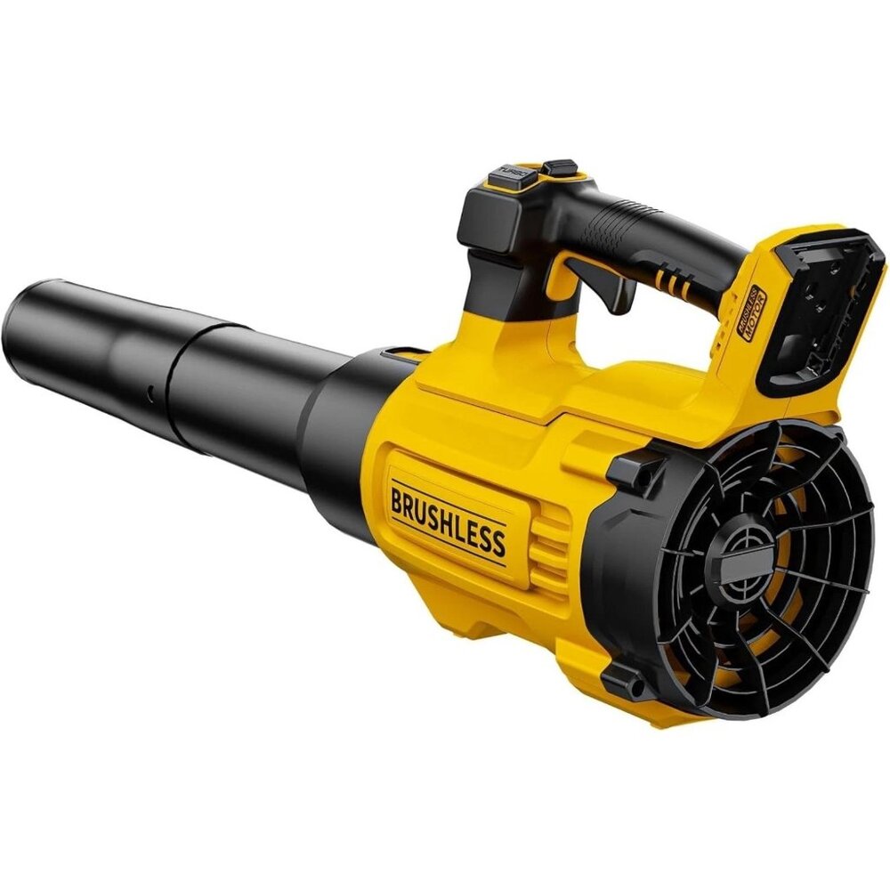 20V Cordless Leaf Blower Max 600 CFM125 MPH with Turbo Boost Brushless Motor 2.0
